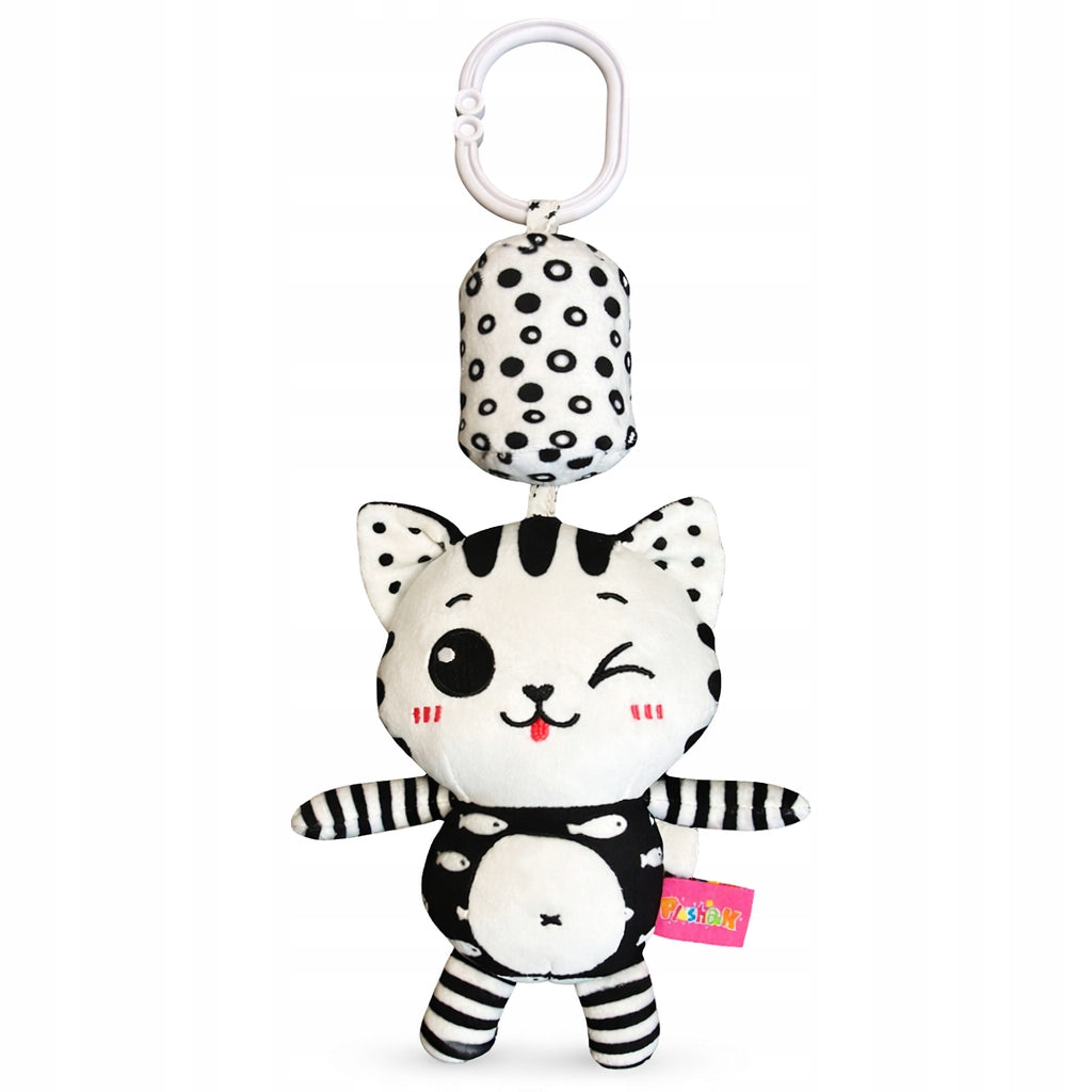 Stroller Pendant Cots Kitten Sensory Toy for Babies 0+