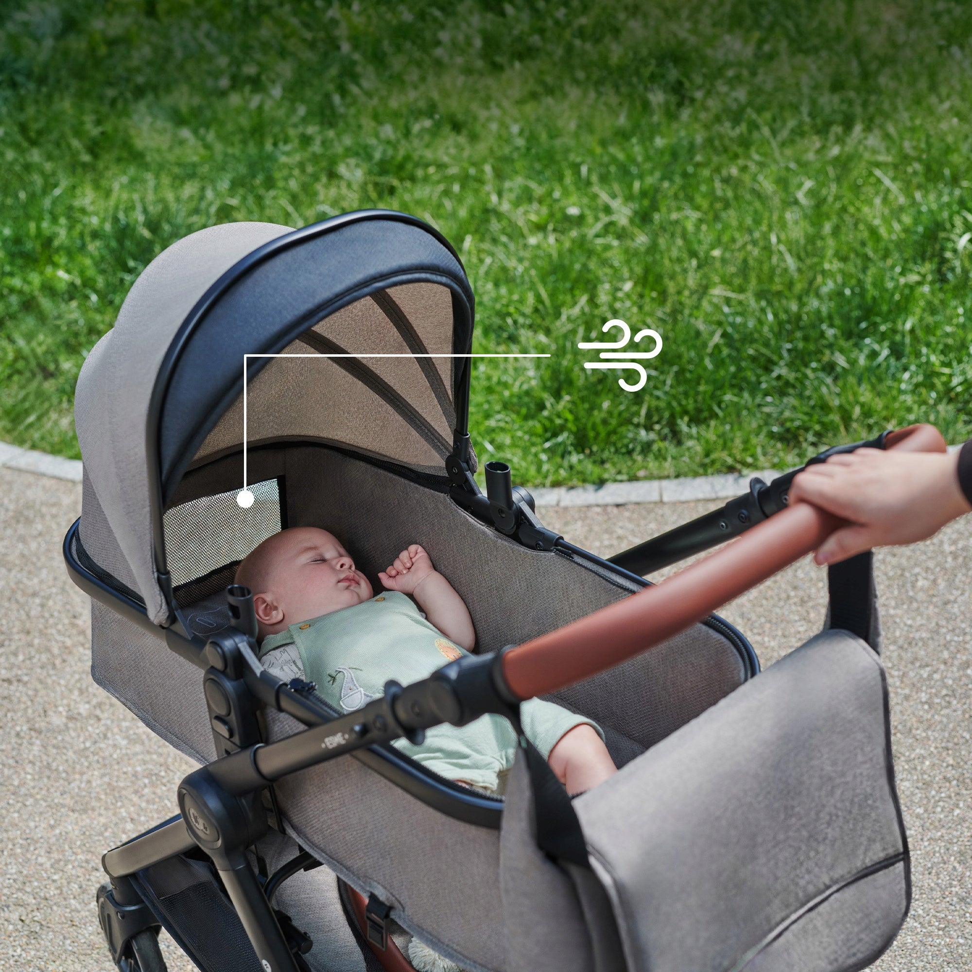 Stroller multifunctional Kinderkraft ESME 3in1 with seat MINK PRO Manufacturer code KSESME00GRY3000