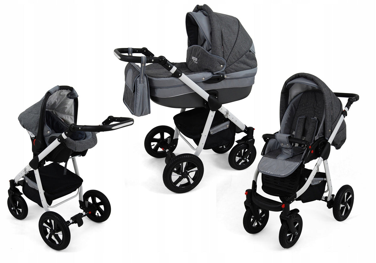 Strollers, pram, multifunctional 3in1 + freebie