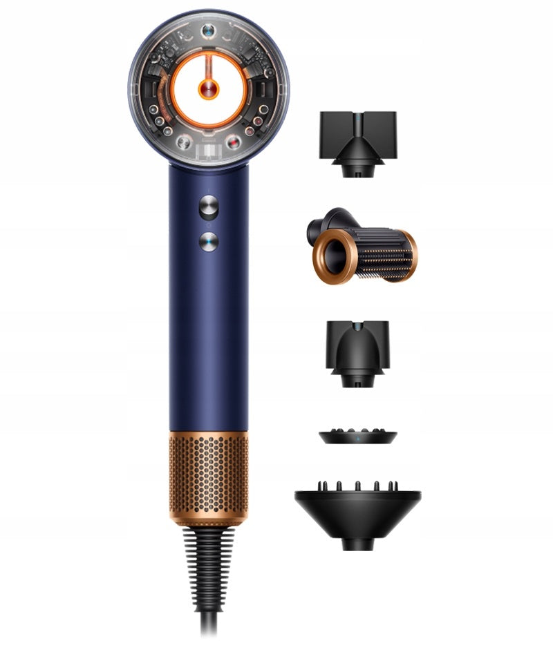 Strong Dryer Dyson Supersonic Nural Prussian Blue Curly+Coily