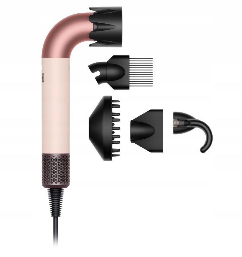 Strong Dryer Dyson Supersonic r Curly+Coily Pastel Pink/Pink Gold