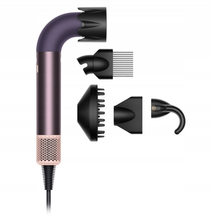 Strong Hair Dryer Dyson Supersonic r Curly+Coily Purple Jasper