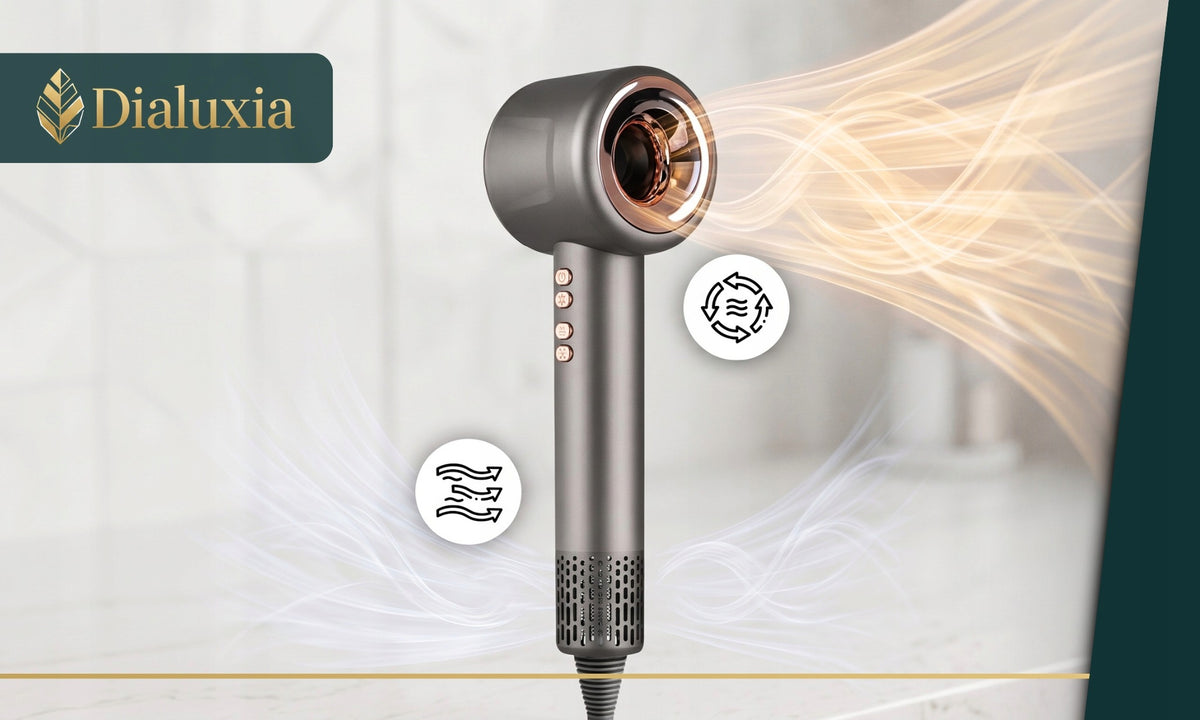 Strong Hair Dryer with Ionization 2500W Modes 9in1 Diffuser Overlays Brand no brand
