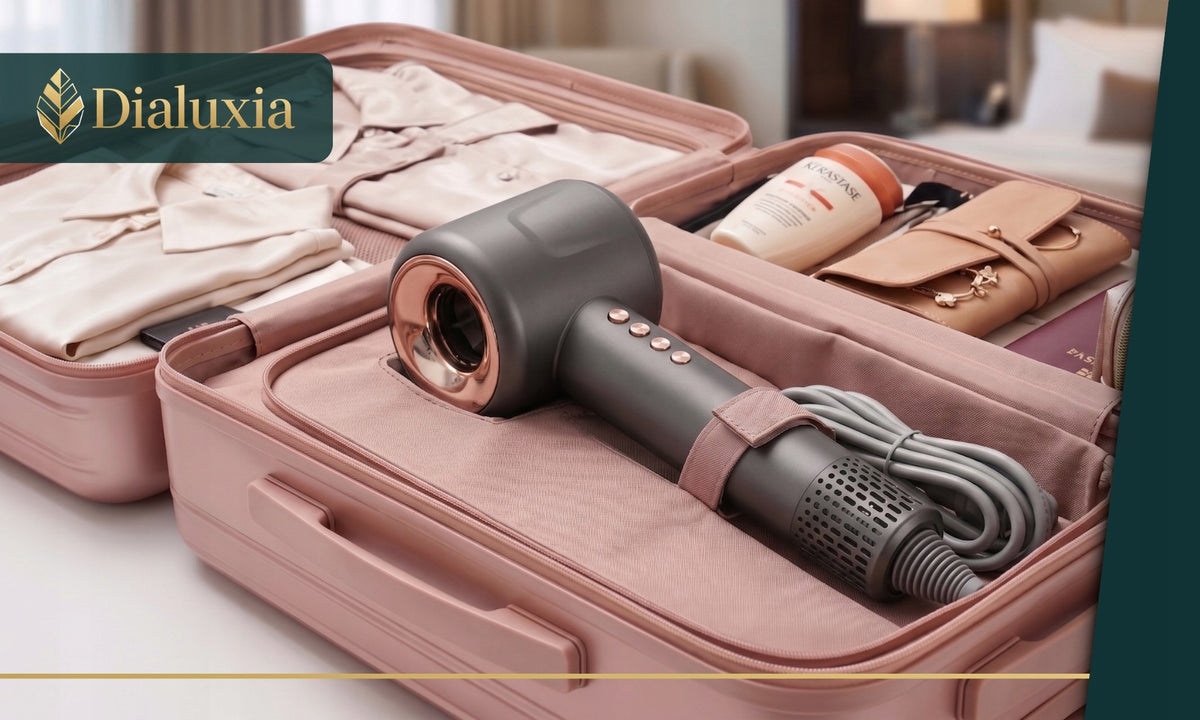 Strong Hair Dryer with Ionization 2500W Modes 9in1 Diffuser Overlays Manufacturer code SUSZARKA JONIZACJA DYFUZOR 9W1 KOŃCÓWKI MOCNA