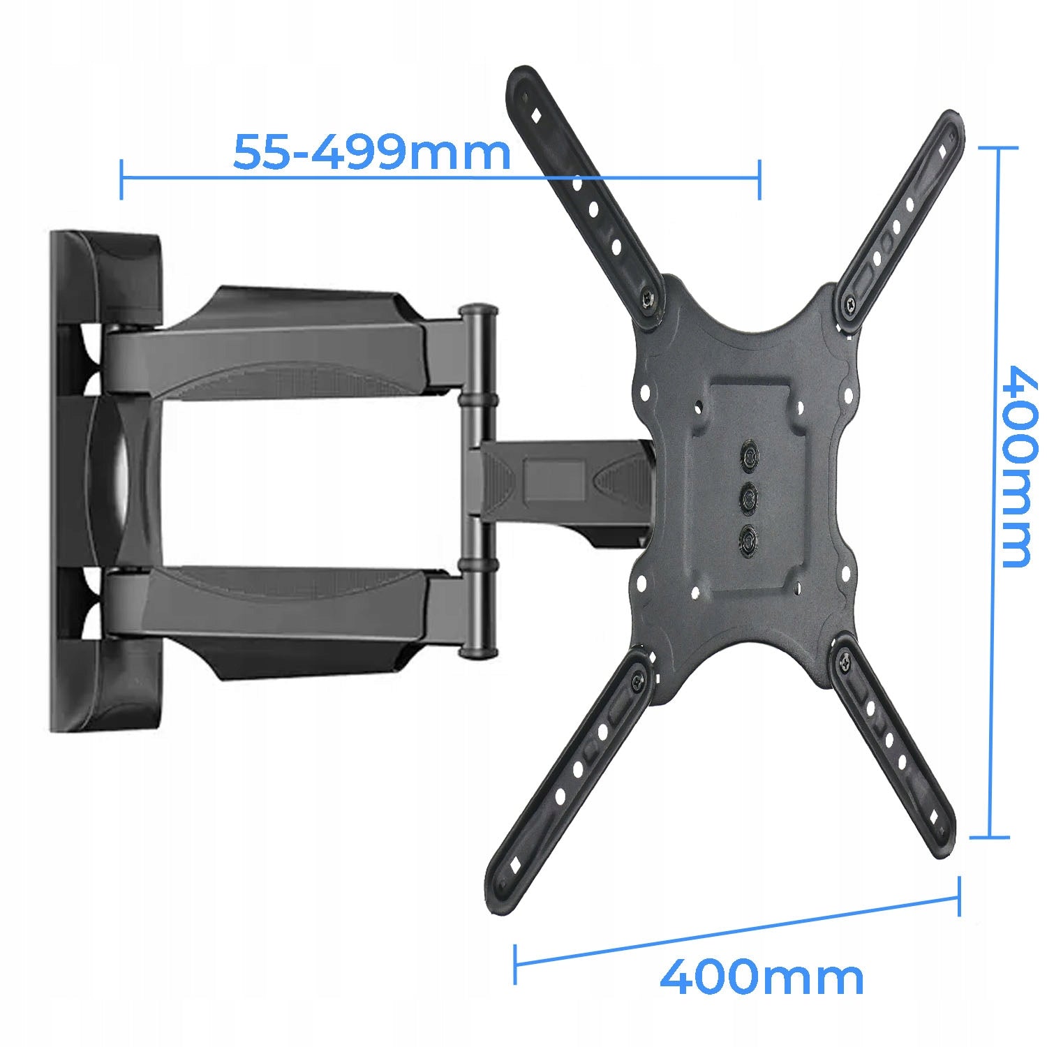 Strong Rotating Hanger TV Monitor Holder 32-60" PIVOT VESA Model PWHP014