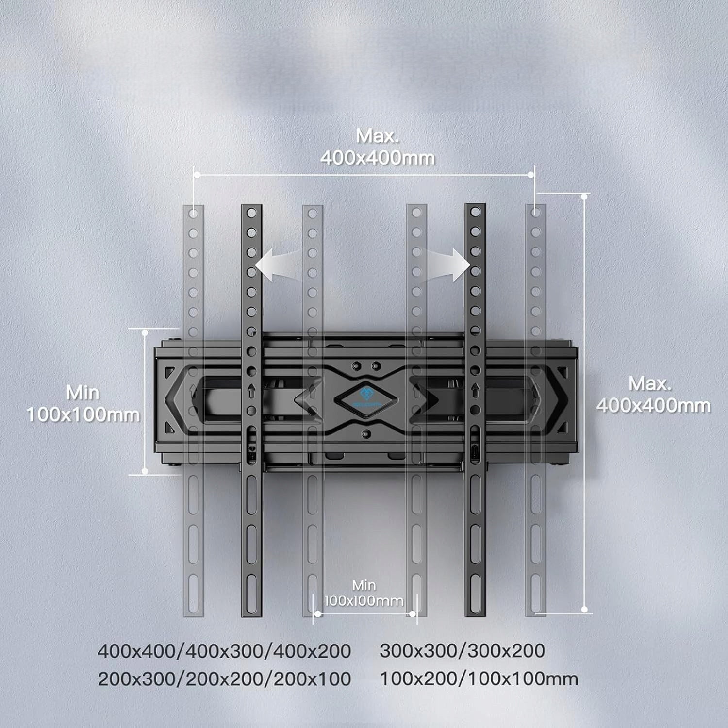 Strong Wall Mount TV Hanger 26-65 Inch Rotating 45kg VESA Adjustable Manufacturer code PSPILFK1