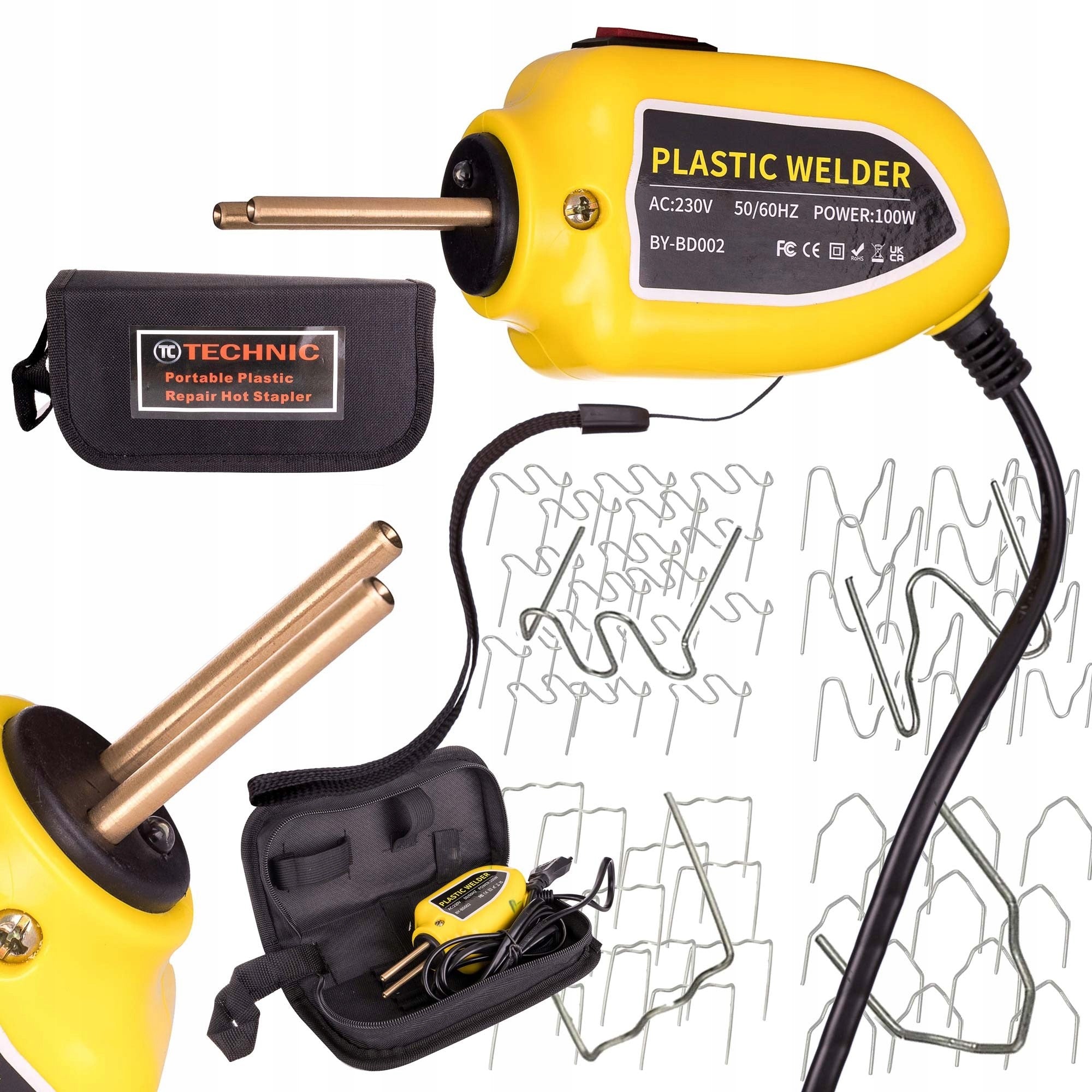 Strong Welding Machine Plastic Welding Machine 100W Plastic Staples 200x