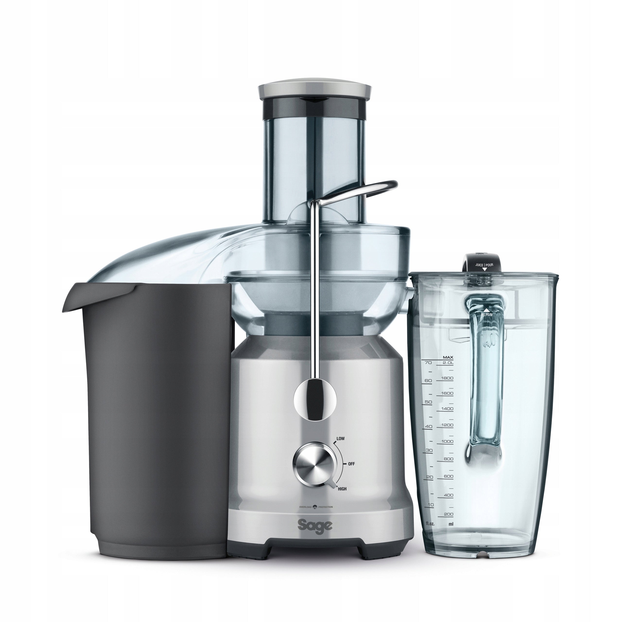 Strong juicer 2L 1250W silver SAGE NUTRI JUICER COLD SJE430