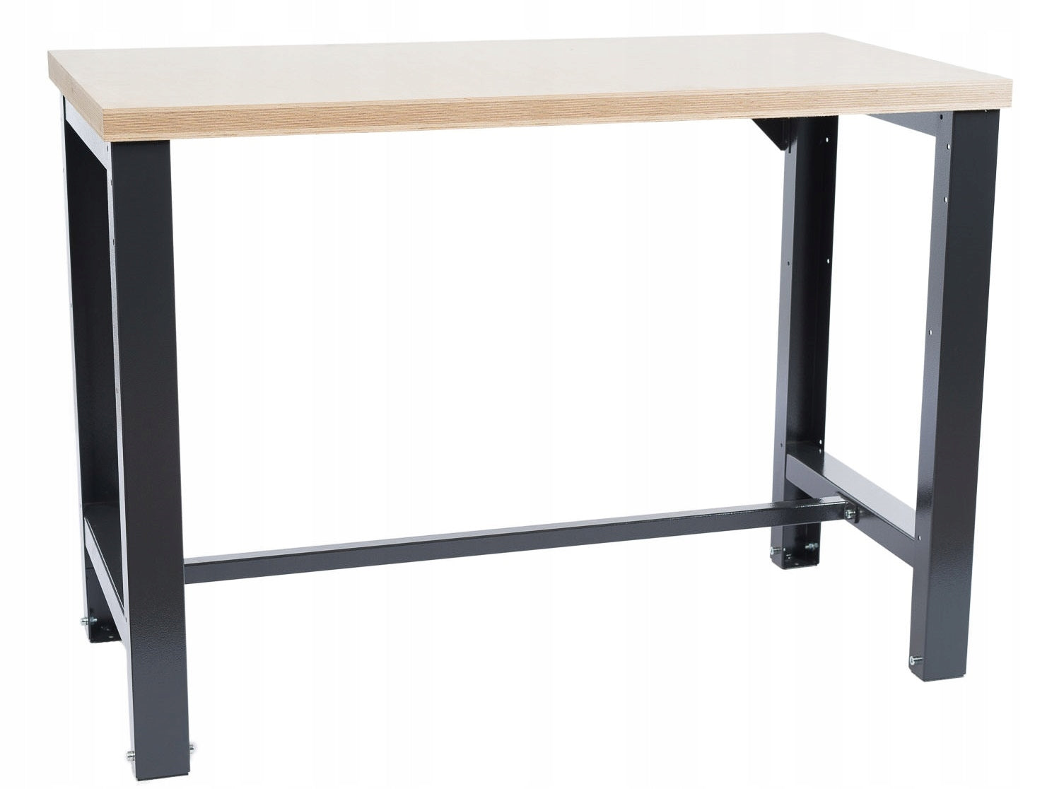 Strong workbench for the garage, locksmith's tools - variants