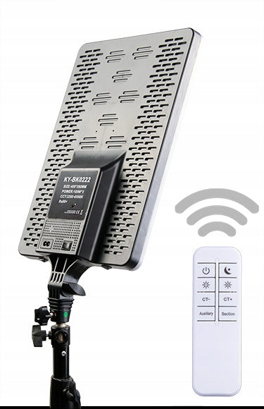 Studio LED Panel Lamp 100W + remote control for photos and video adjustment Brand Powerlux