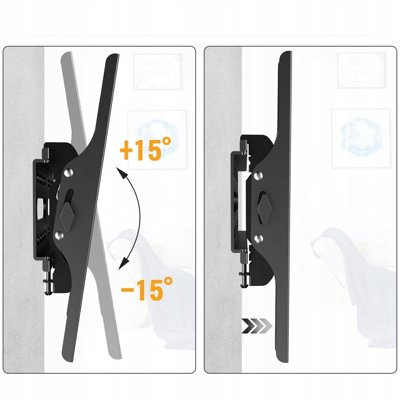 Sturdy Monitor TV Holder Universal TV Hanger 15"-42" VESA Packaging status original