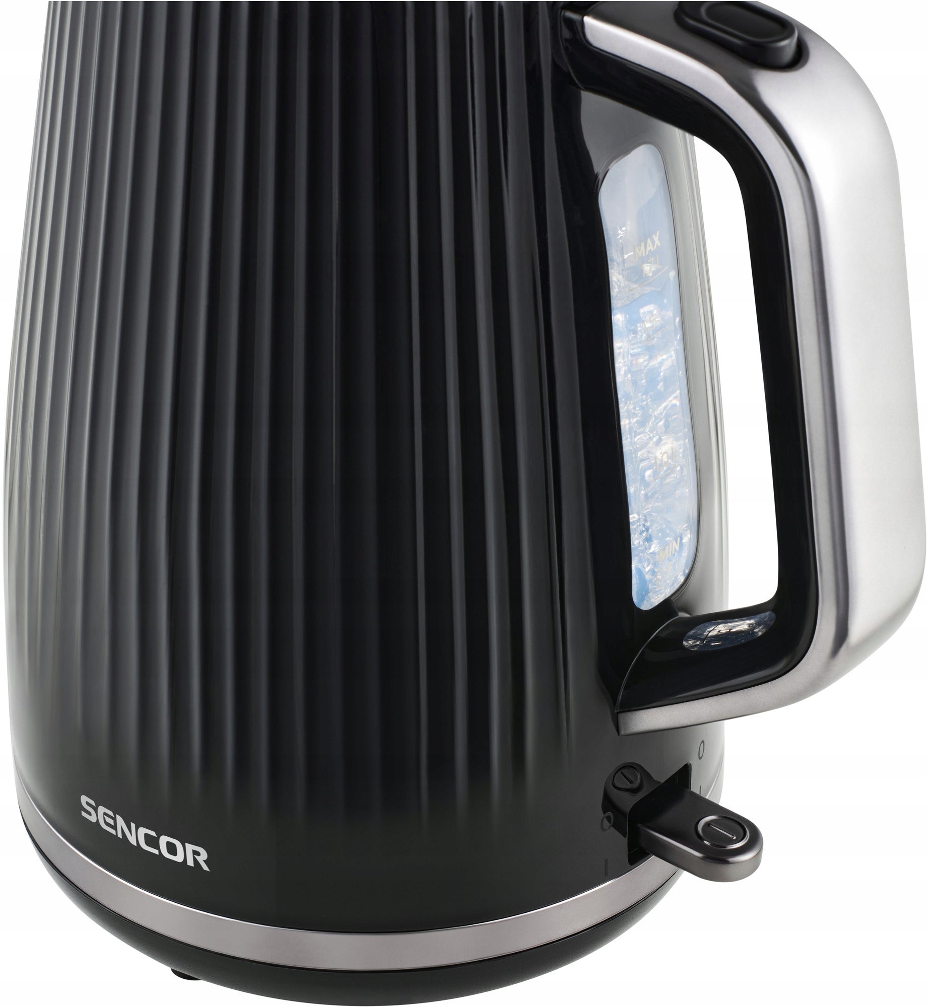 Stylish cordless kettle Sencor SWK7519BK 360° STRIX 2200W 1.7L black Brand Sencor
