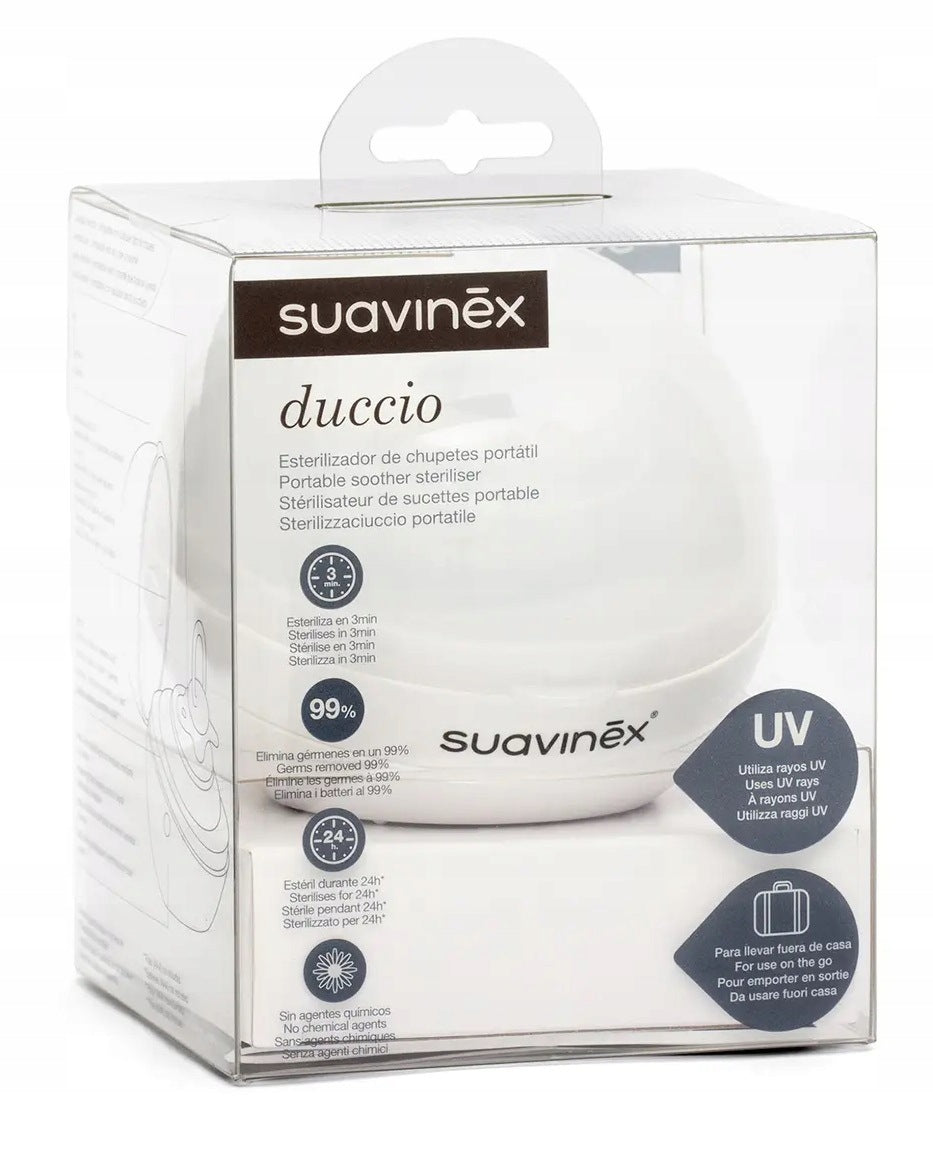 Suavinex Portable UV Teat Sterilizer White