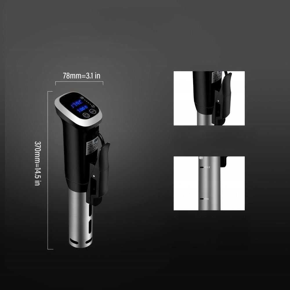 Submersible Device Sous Vide BioloMix SV8008 Waterproof IPX7 1200W Brand Biolomix