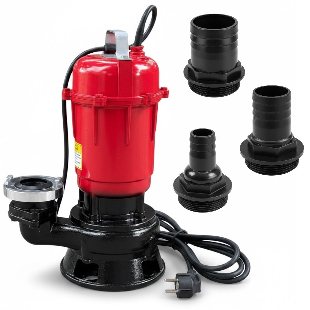 Submersible Pump for Dirty Water Septic Tank 3750W 20000 l/h 28m