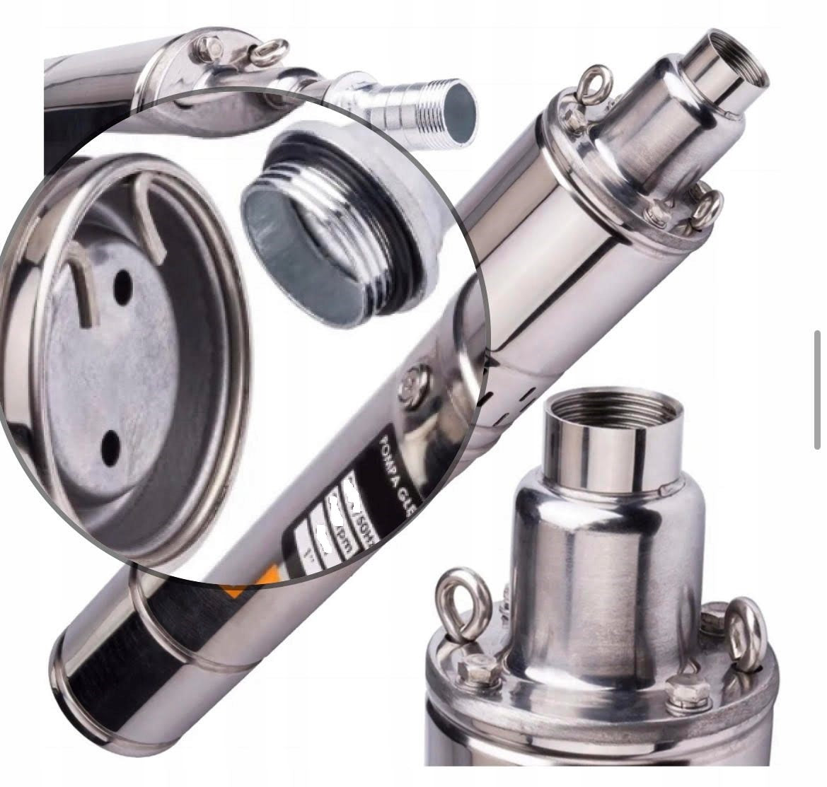 Submersible Screw Pump For Well Water 3500w 3300 L/h EAN (GTIN) 5905567813849