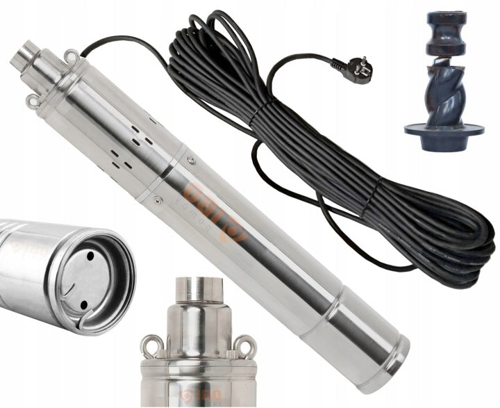 Submersible pump for Plot 3" Dipper 1800 550W 30L/min Cable 15m with Connector Packaging status original