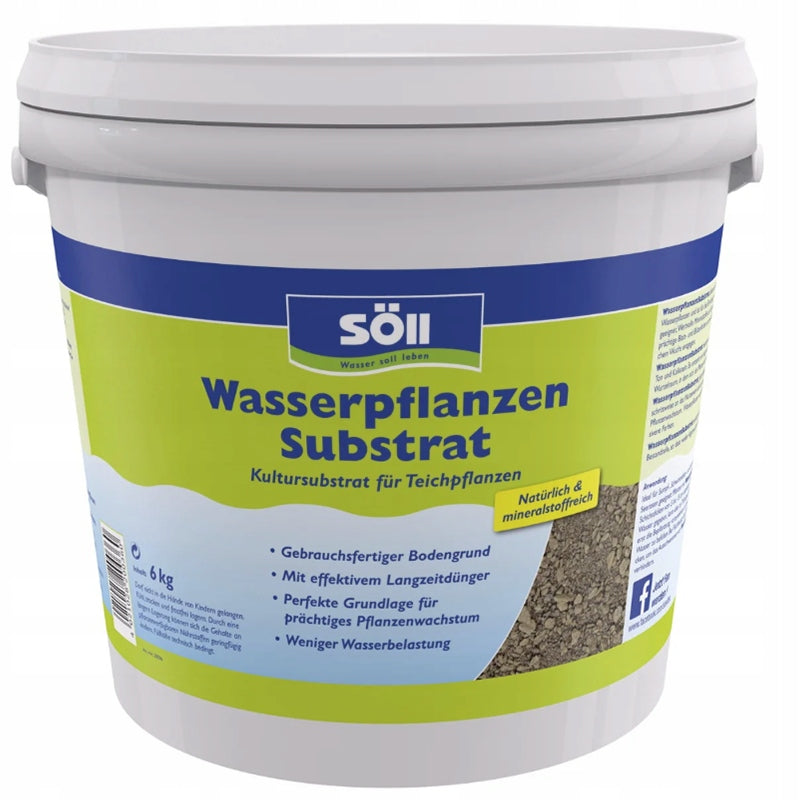 Substrate for Aquatic Plants Pond Eyelet - Söll WasserpflanzenSubstrate 6 kg