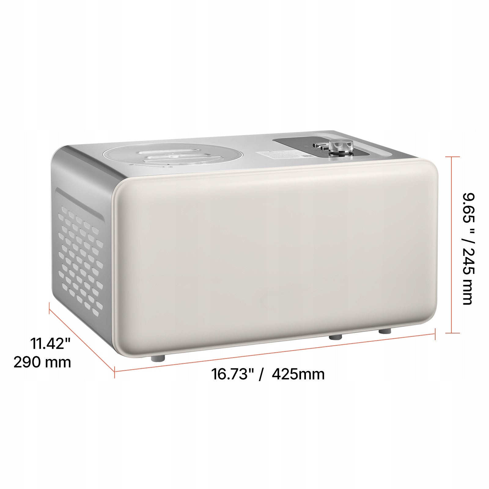 SucceBuy Ice Cream Machine 2L 3IN1 Easy Cleaning With Built-in Compressor EAN (GTIN) 8721334398770