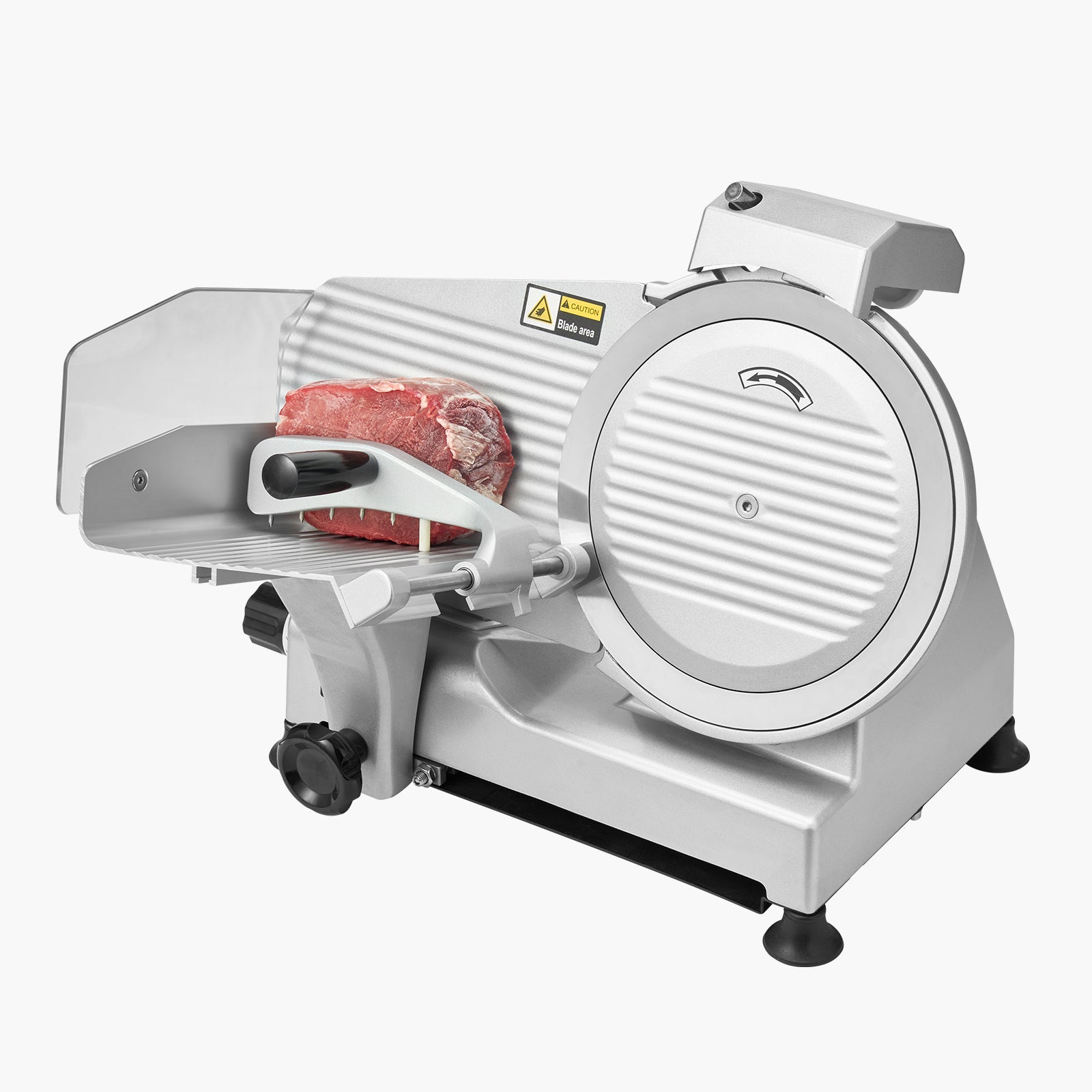 SucceBuy Semi-Automatic Meat Slicer 320W With 25CM Blade 0-10MM Brand SucceBuy