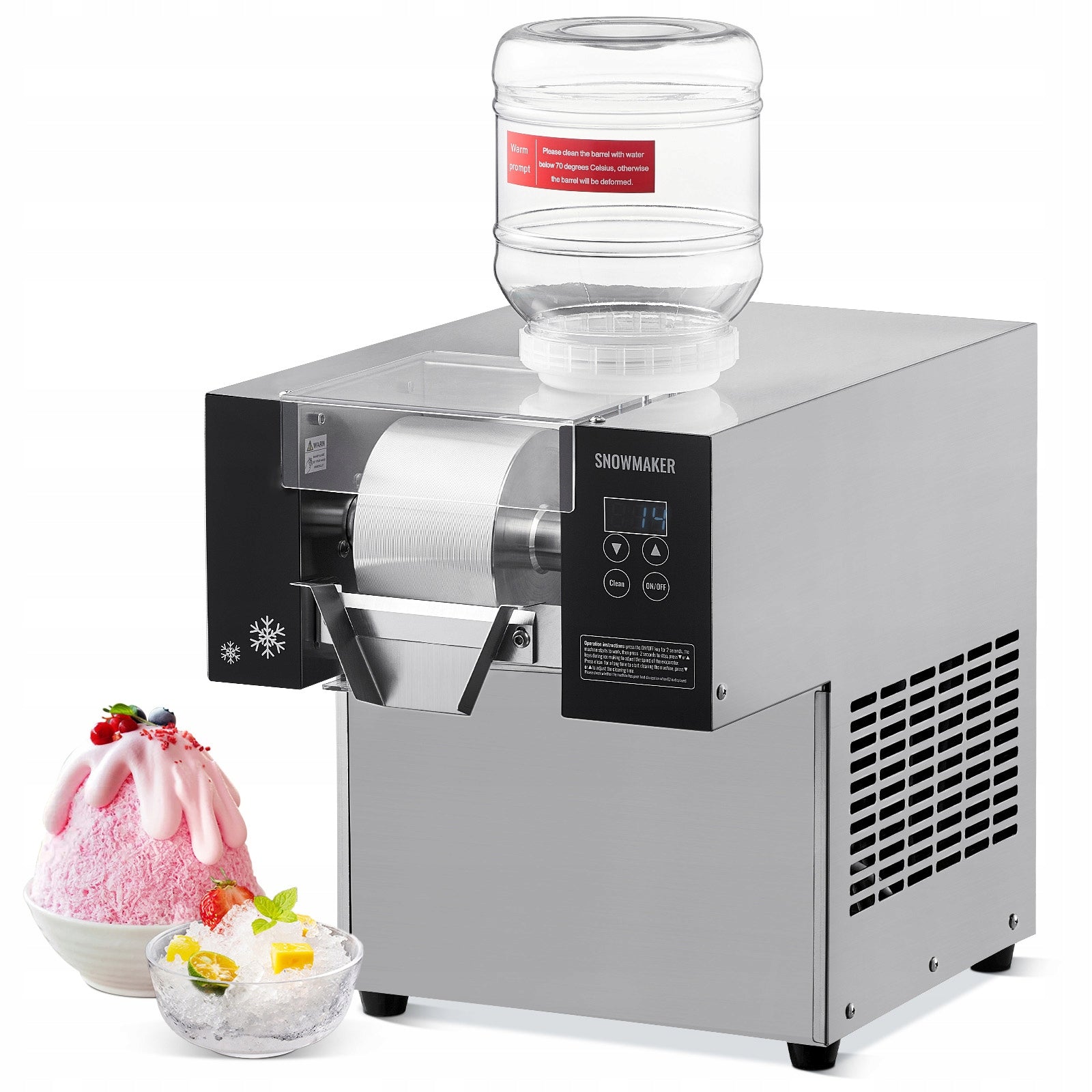 SucceBuy Slushy Maker 80KG/24H With Intelligent Touch Control Panel Brand no brand