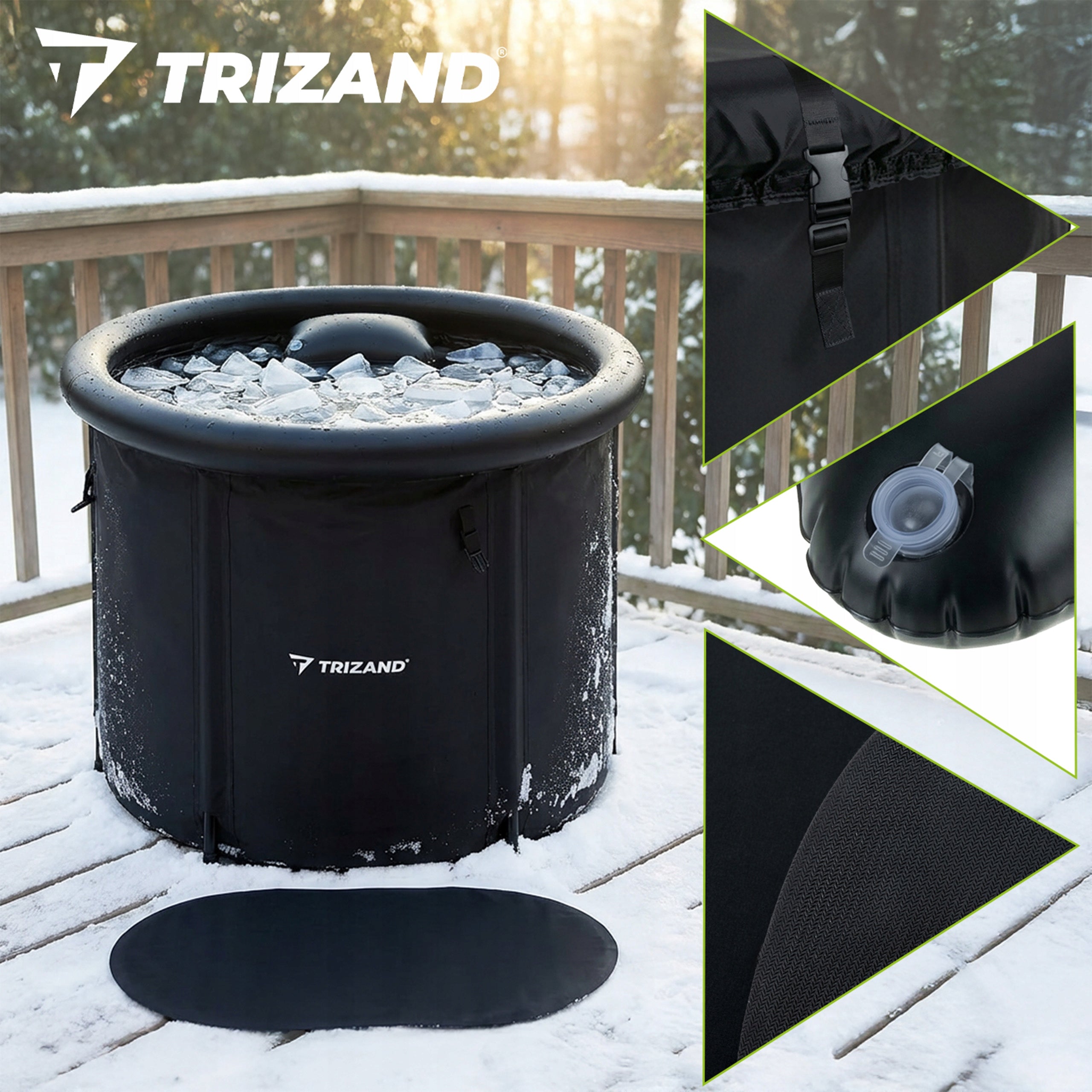 Sud na otužování 320 l + příslušenství Trizand 26799