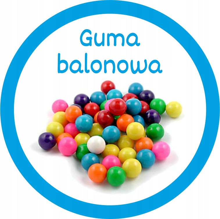Sugar 5kg Blue Cotton Candy BALLOON GUM Colorful Doypack Dry Manufacturer code 5904496832006