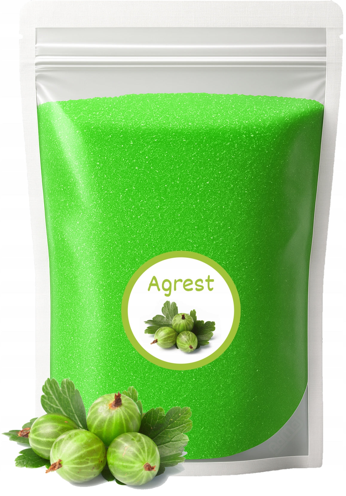 Sugar For Cotton Candy AGREST 1kg Gooseberry Green Color For Machine
