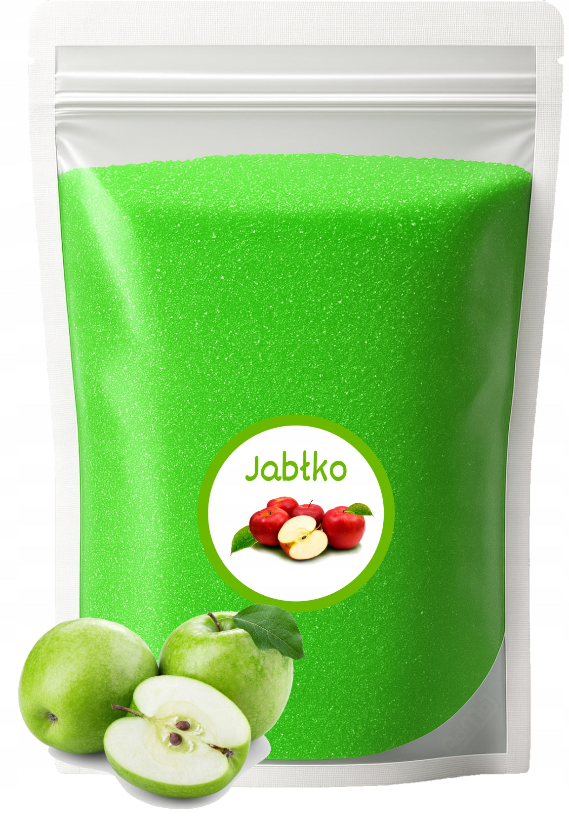 Sugar For Cotton Candy APPLE 1kg Color Green Apple Dry For Machine