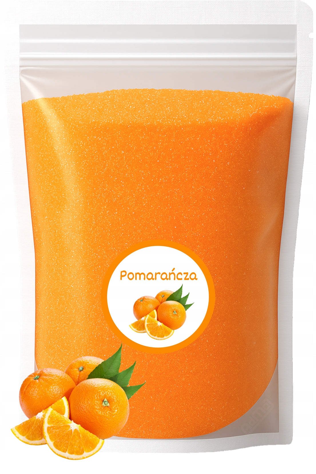 Sugar For Cotton Candy ORANGE 1kg Color Orange Dry For Machine