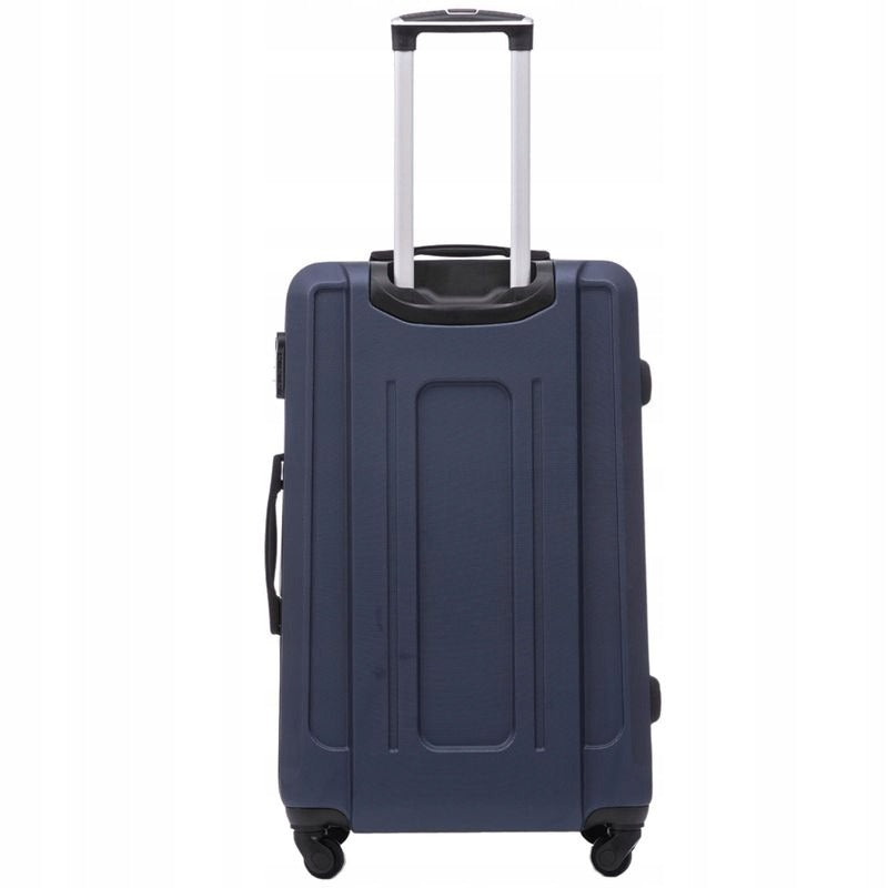Suitcase Large WINGS KST01 KESTREL 97L Hard Registered Travel NAVY BLUE Brand Wings