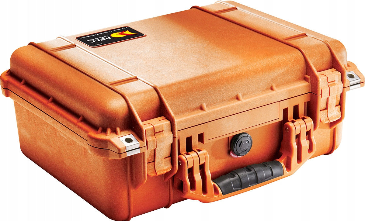 Suitcase Peli 1450 box orange empty Color orange