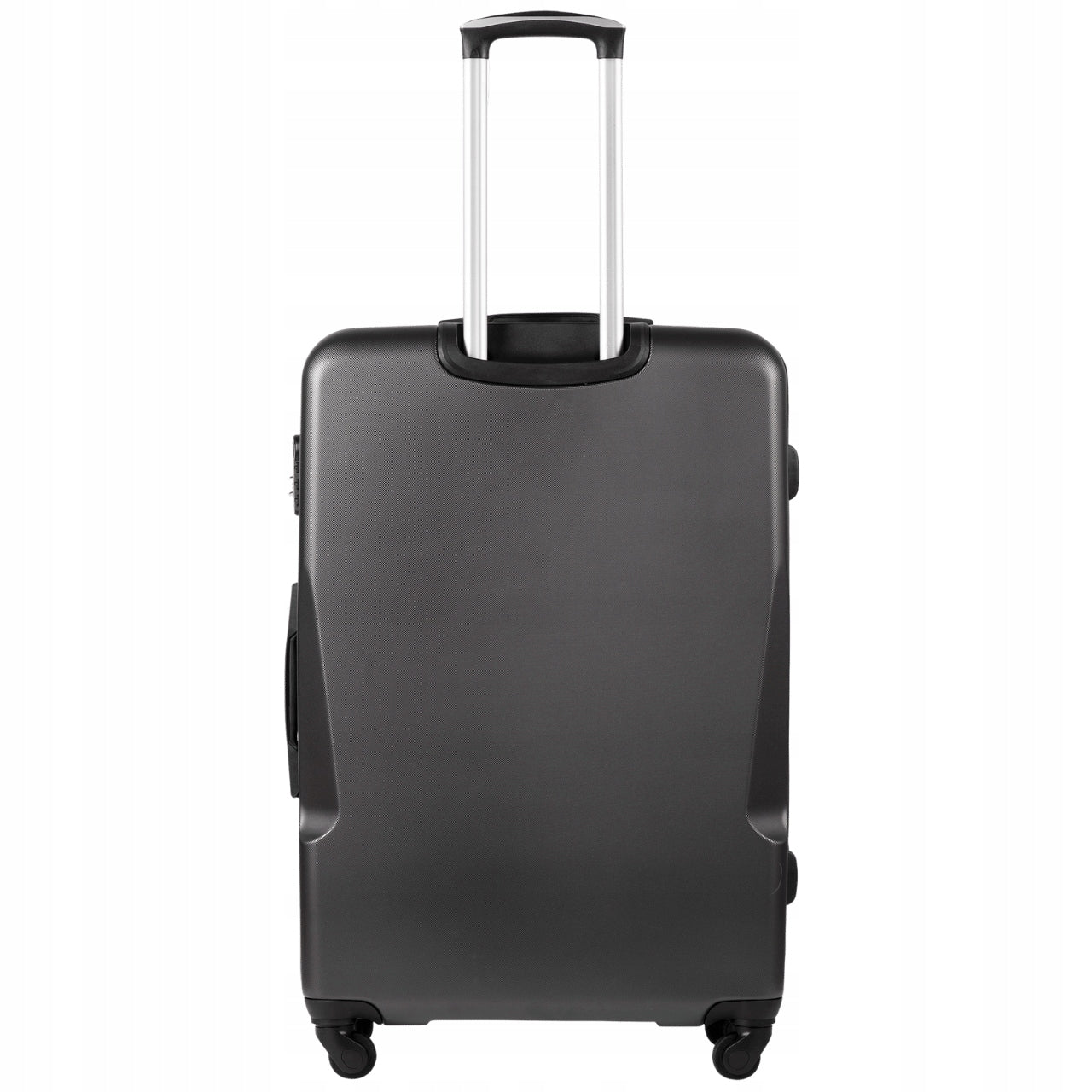 Suitcase WINGS Large travel on Wheels luggage Registered XXL hard GREY Brand Wings