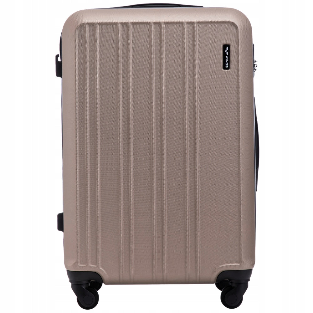 Suitcase XL travel luggage for holidays 4 wheels ABS lock encrypted WINGS Packaging status original