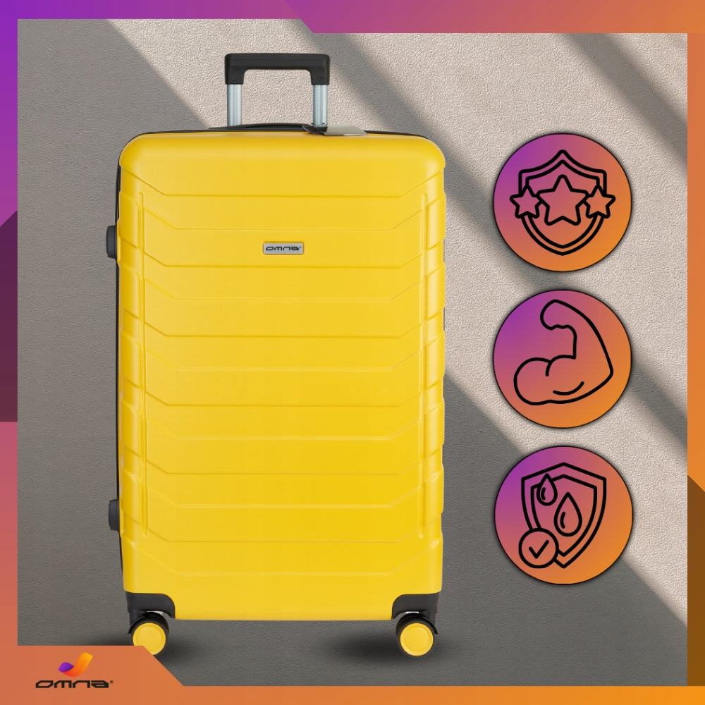 Suitcase small travel cabin on wheels ABS bag for children 40L Brand Omna