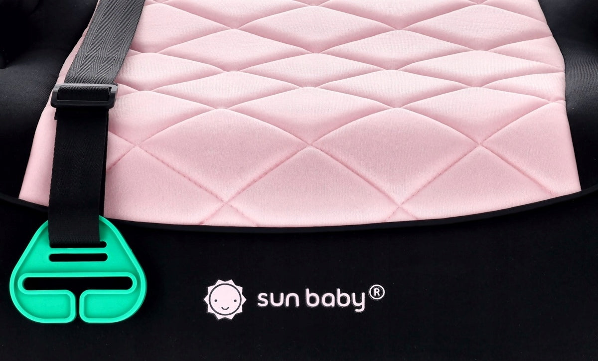 Sun Baby - LittleNestPro ISOFIX car seat 125-150 cm pink. Brand Sun Baby