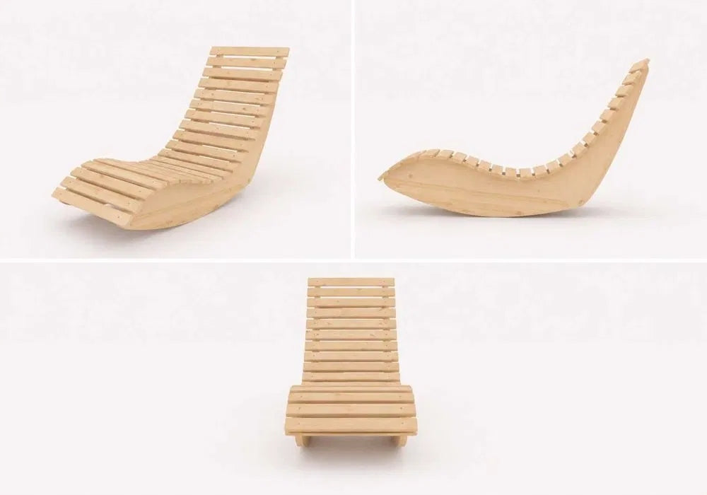 Sun Lounger Rocking Garden Sauna /Spa