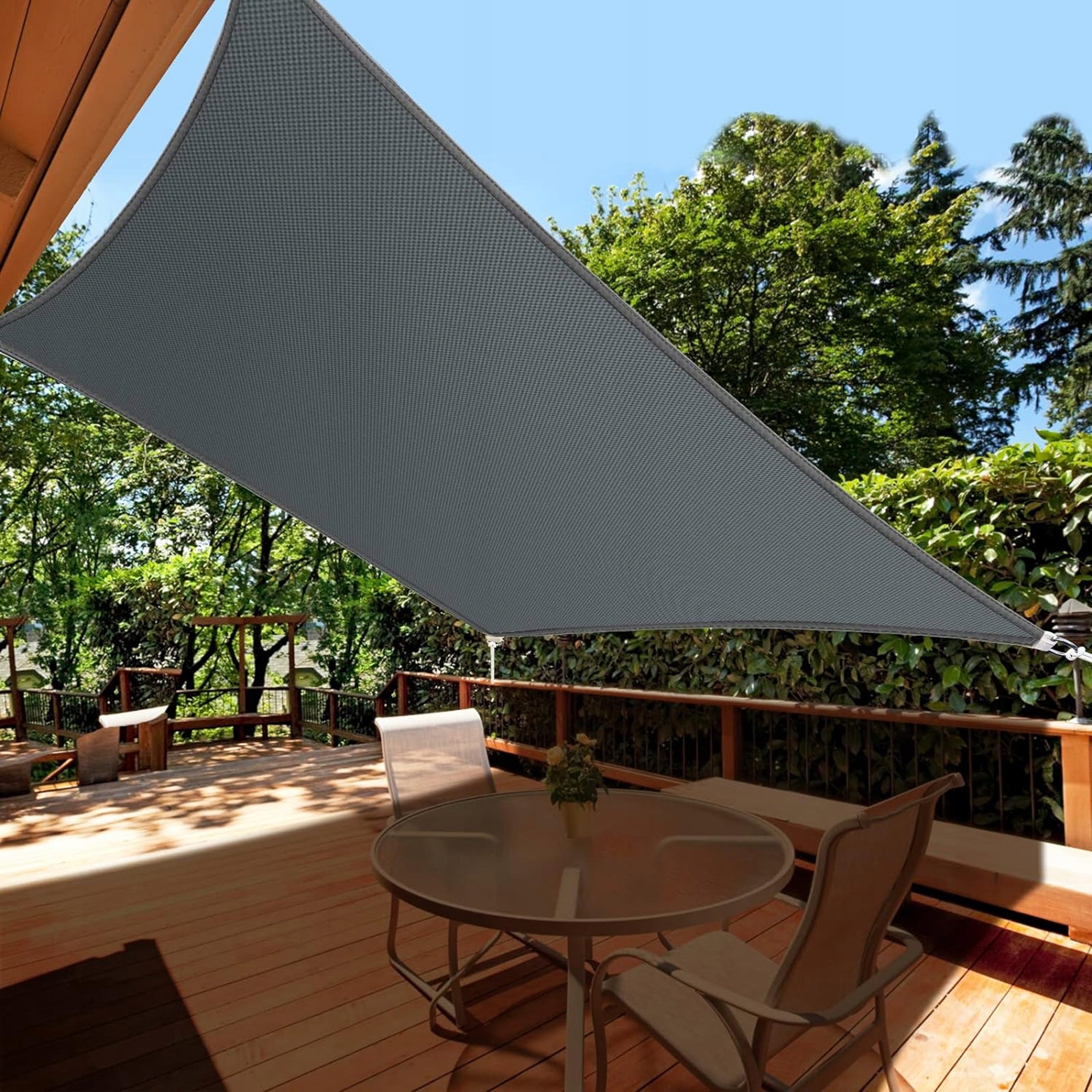 Sun Protection Umbrella Garden Shader Rectangle Awning 4x5m Main material synthetic material