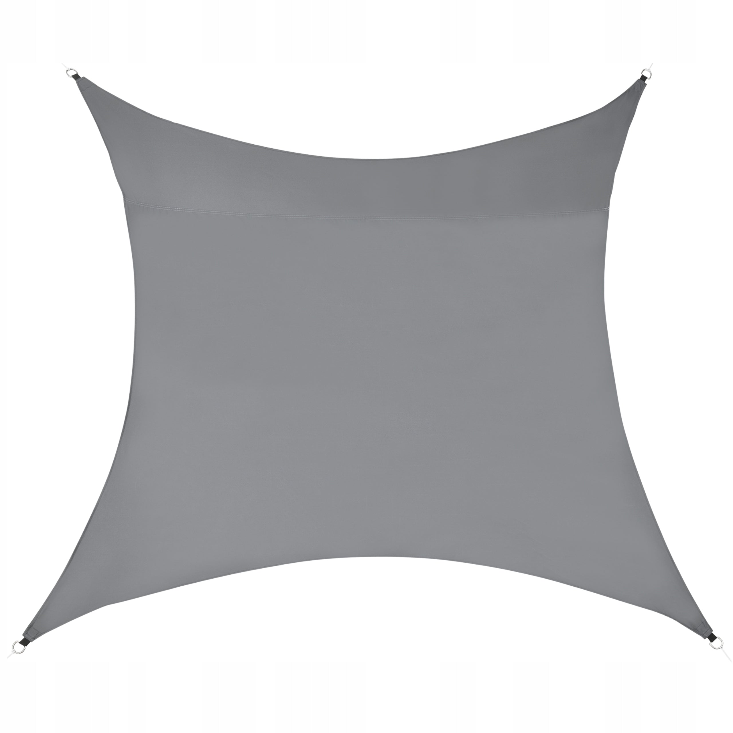 Sun Sail 4x4 m Square Waterproof Garden Sail Grey Packaging status original