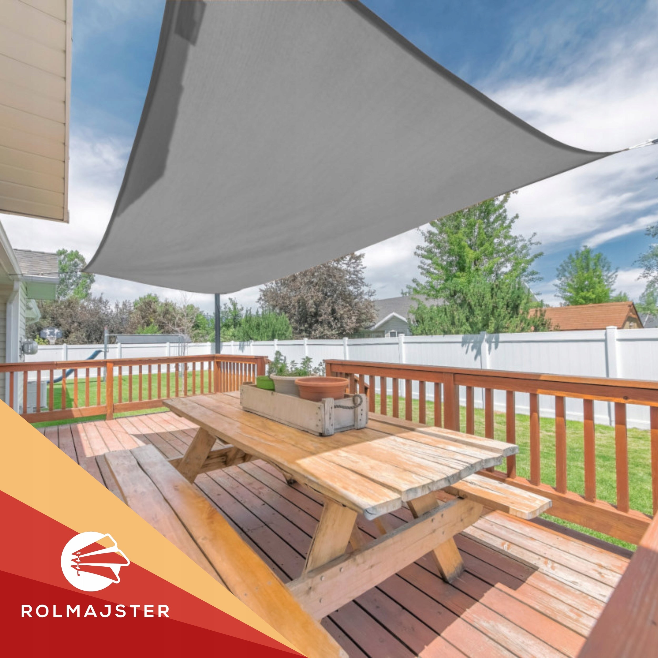 Sun Sail Garden Waterproof 3x4m Rectangle Awning J.GRAY Brand Karpol