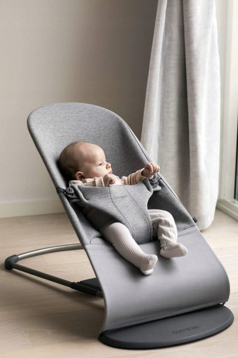 Sunbed BabyBjörn light grey 3-12 kg automatic rocking Manufacturer code 46198
