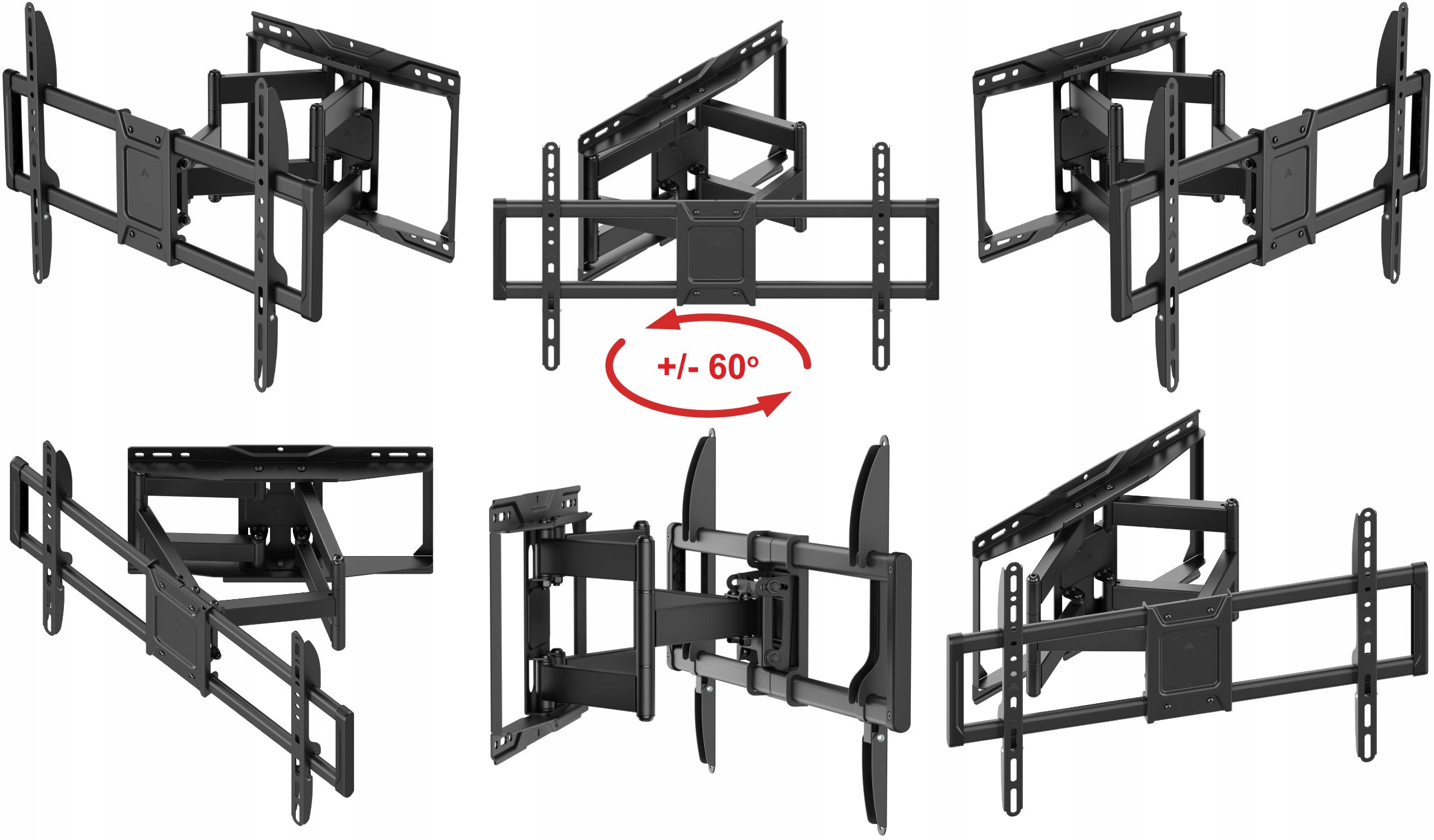 Super Strong TV Mount 32-100 Inches TV Hanger 80kg Adjustable Packaging status original