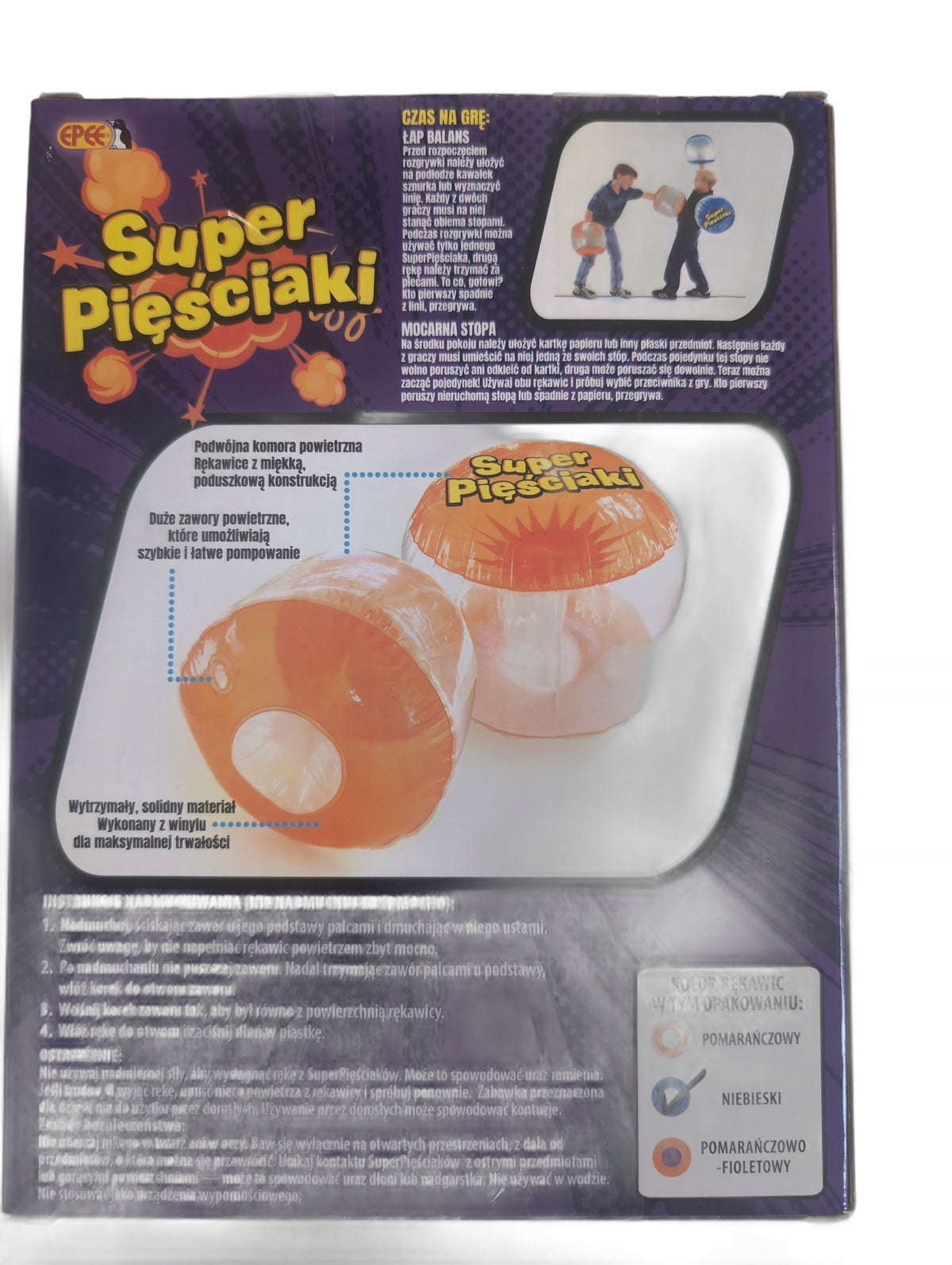 Super fist E pee. Packaging status original