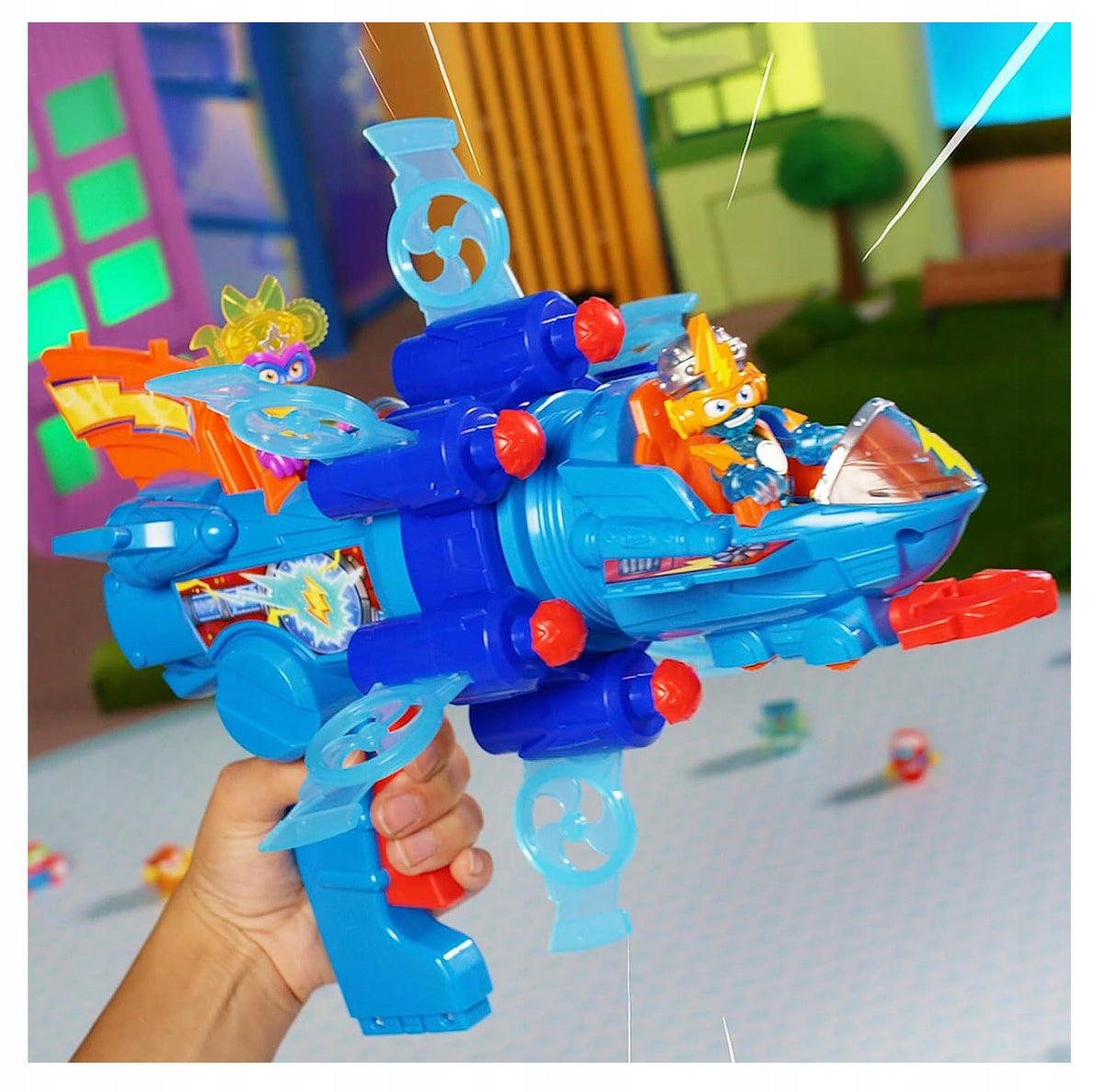 Superthings Blaster Jet Vehicle +Accessories Magic Box Toys Poland Manufacturer code 043813