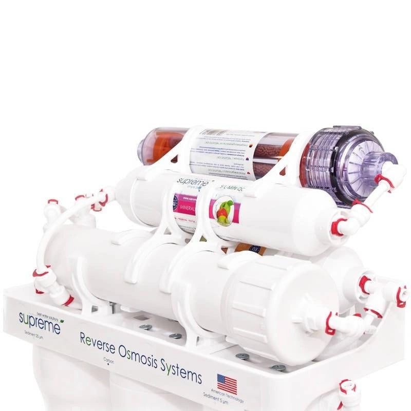 Supreme RO-7 Reverse Osmosis Filter with Mineralizer and Ionizer Manufacturer code SUPREME RO-7