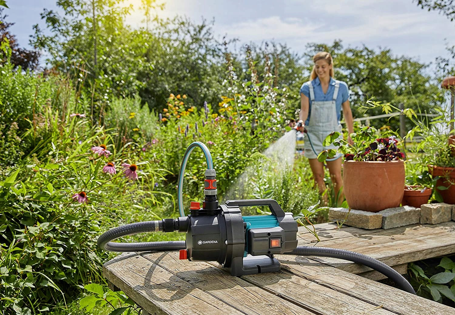 Surface pump Gardena 600 W 3000 l/h Manufacturer code 09010-47