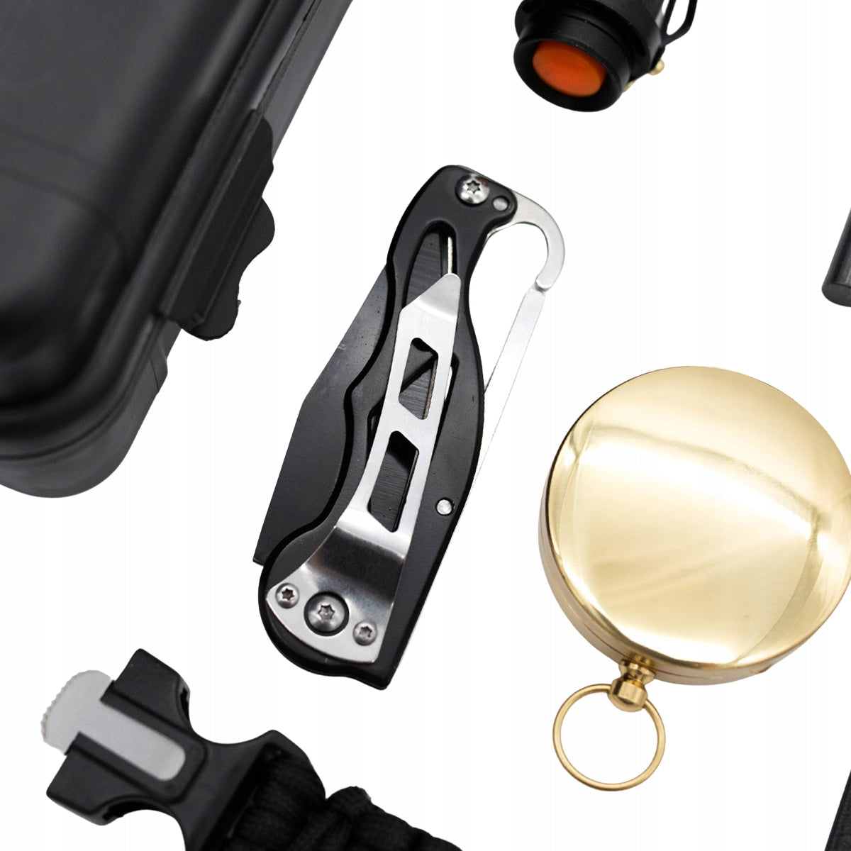 Survival Kit 12in1 MV-ST03 Military Essential Large Model Zestaw survivalowy 12w1 MV-ST03