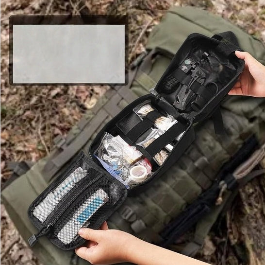 Survival Kit – The Largest Tactical Survival Backpack 216in1 Product weight with unit packaging 2.4 kg