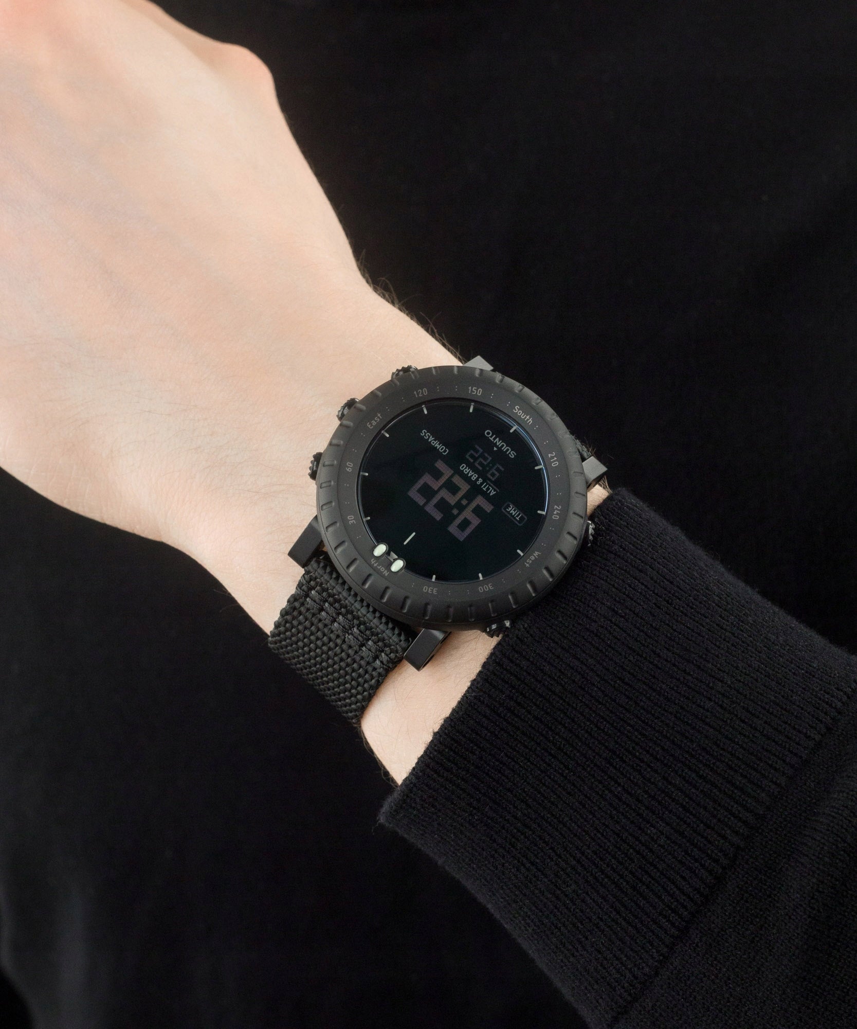 Suunto Core Alphacore Alpha Stealth Multisport Watch Brand Suunto