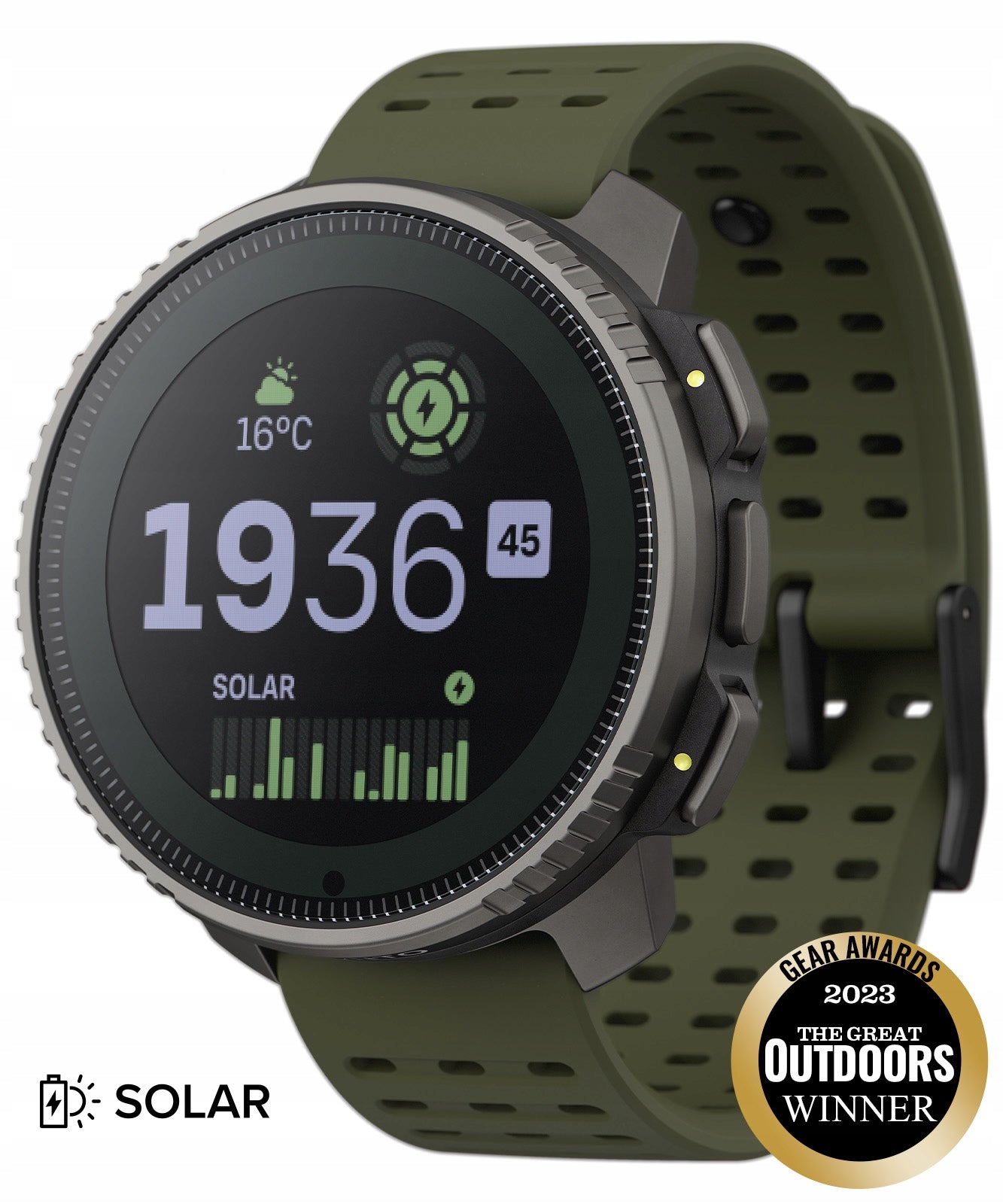 Suunto Vertical Titanium Solar Forest Multisport Watch